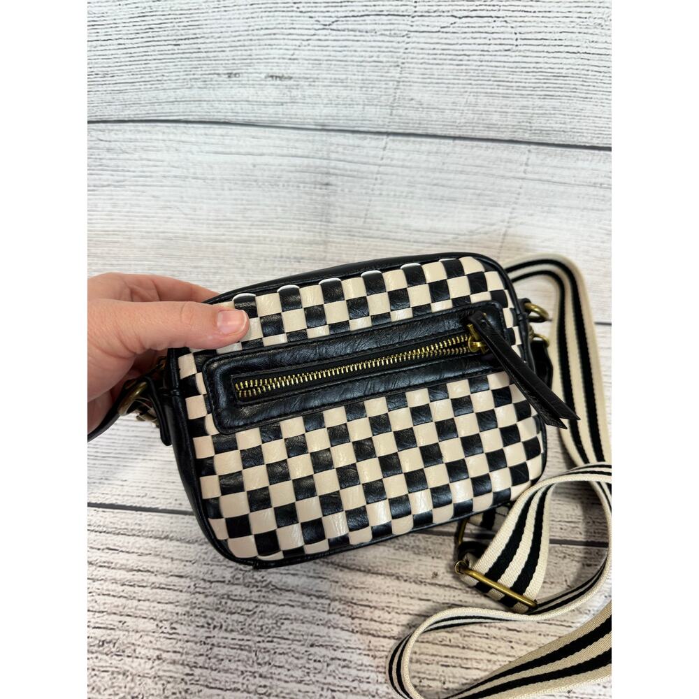 Universal Thread Black & Cream Checkered Small Cr… - image 3